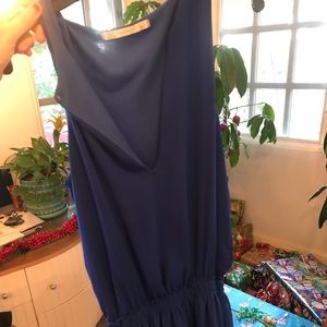 Zara Royal blue mini dress